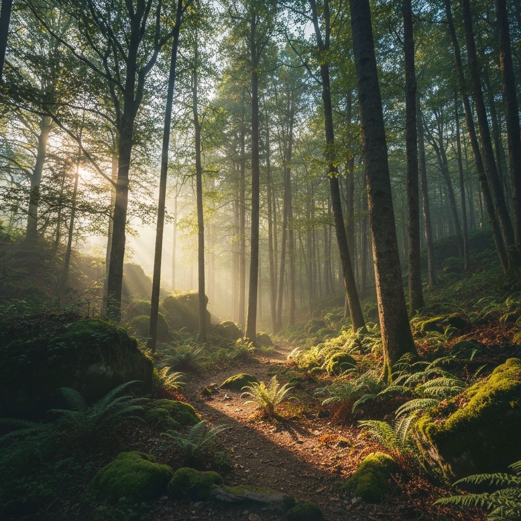 Natural landscape representing holistic lifestyle